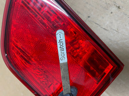 2010-2014 Subaru Legacy Left Driver LH Side Tail Light Inner OEM Q6751 DW3