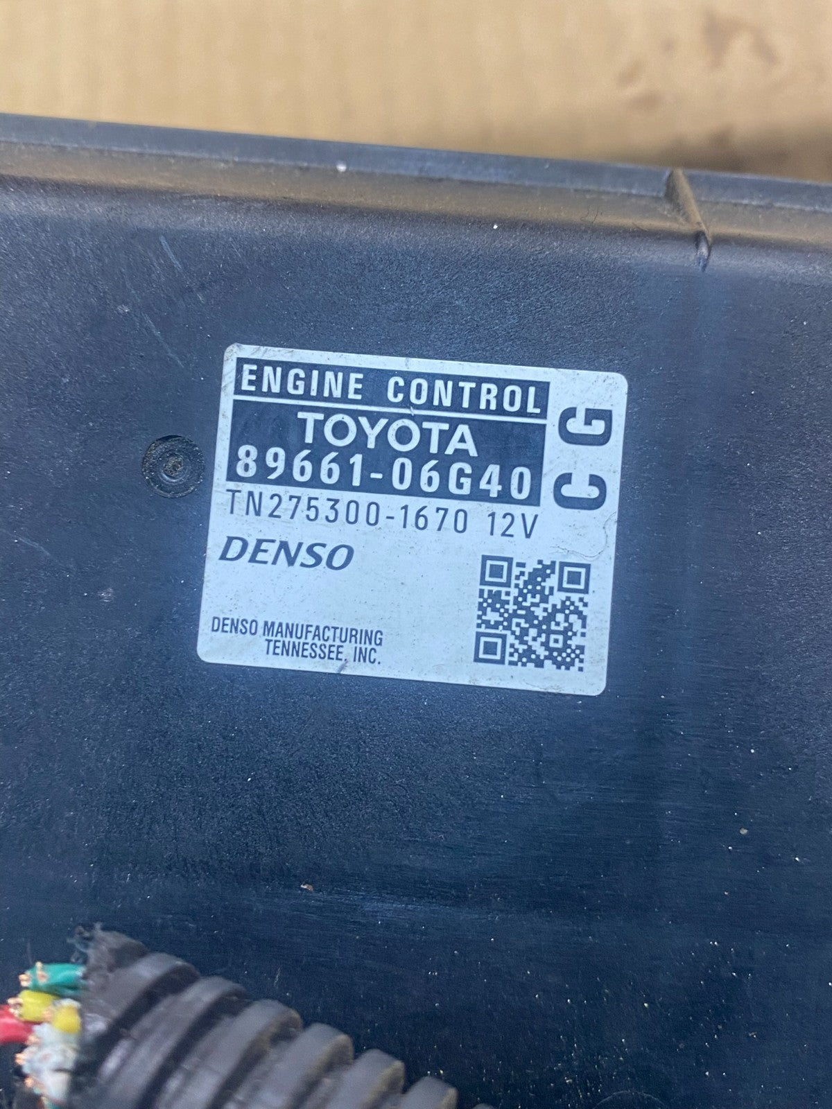 2008 2009 Toyota Camry Electronic Engine Control Module ECU ECM ac9035 DG2