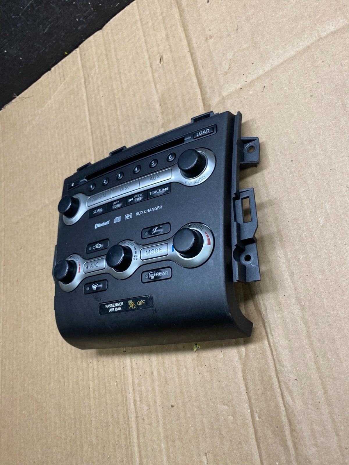 2011 - 2014 Nissan Murano AM FM Radio CD Climate Control Panel aa4524 DG1