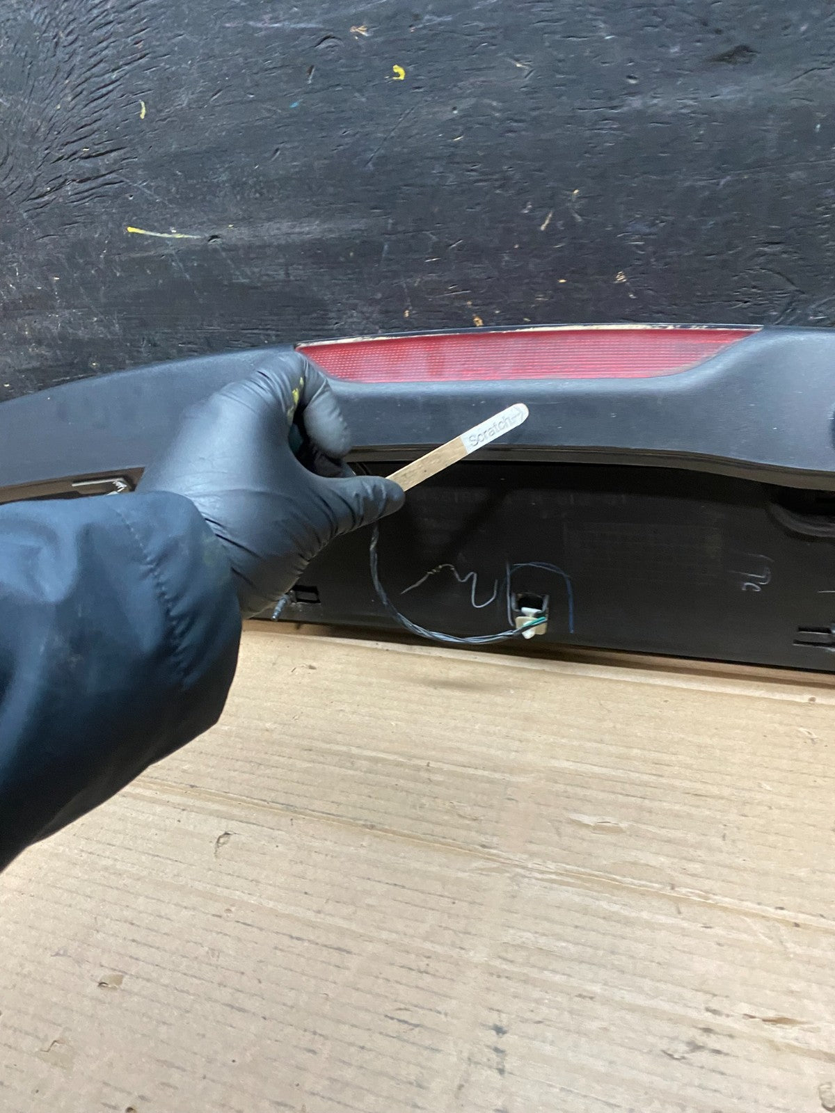 2007 to 2010 Jeep Compass Spoiler 3RD Third Break Light Rear OEM v2839 DG9