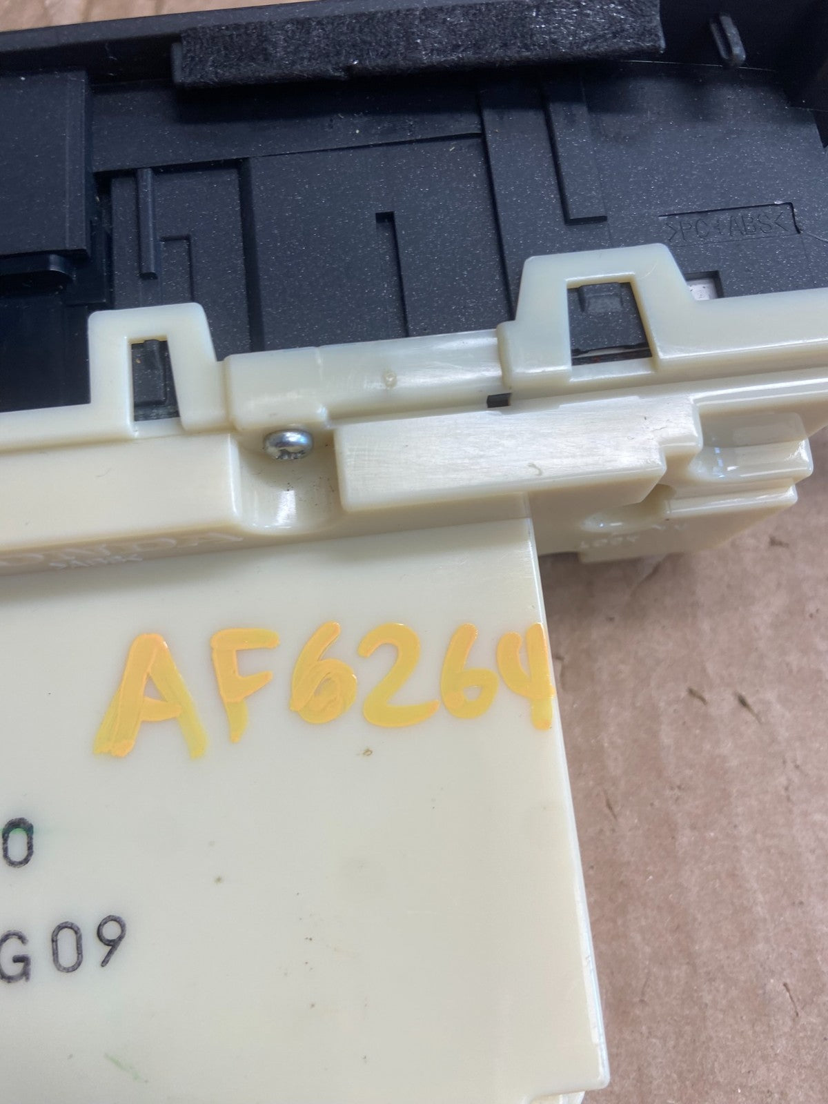 2009 to 2014 Acura TSX A/C Heater Climate Control Panel AF6264 DG5