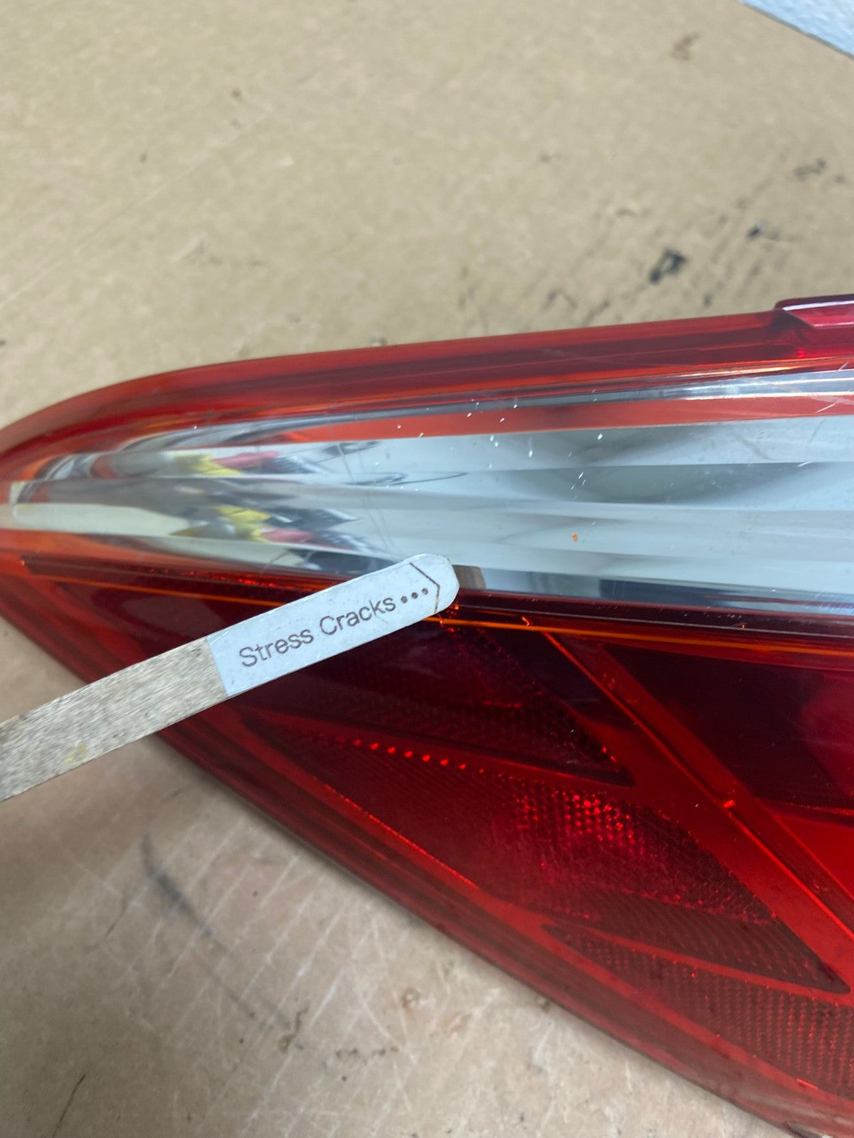 2011 2012 2013 2014 Nissan Murano Left Driver Lh Side Tail Light AG2146 LK4