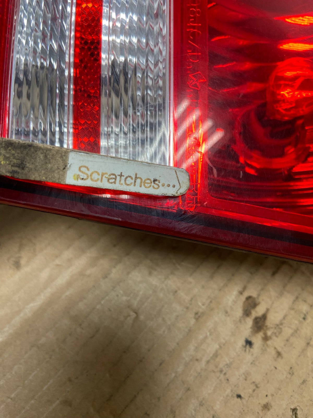 2009 2010 2011 Dodge Journey Right Passenger Rh Tail Light Inner AI7059 LK3