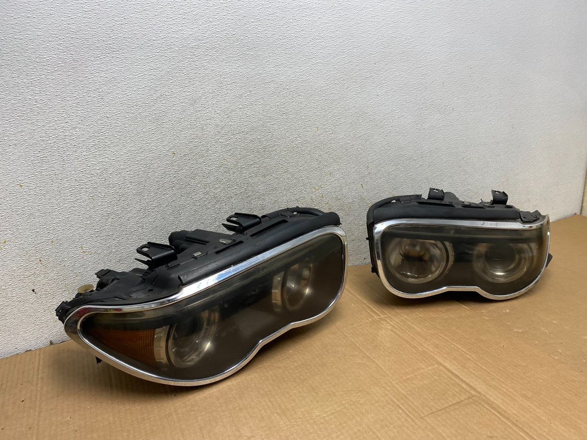 2002 to 2005 BMW 7 Series 745i Xenon Left+Right Headlights AI6877 DW2