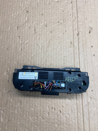 2008 2009 2010 Mercedes C-Class C300 A/C AC Climate Control Panel AF6277 DG4