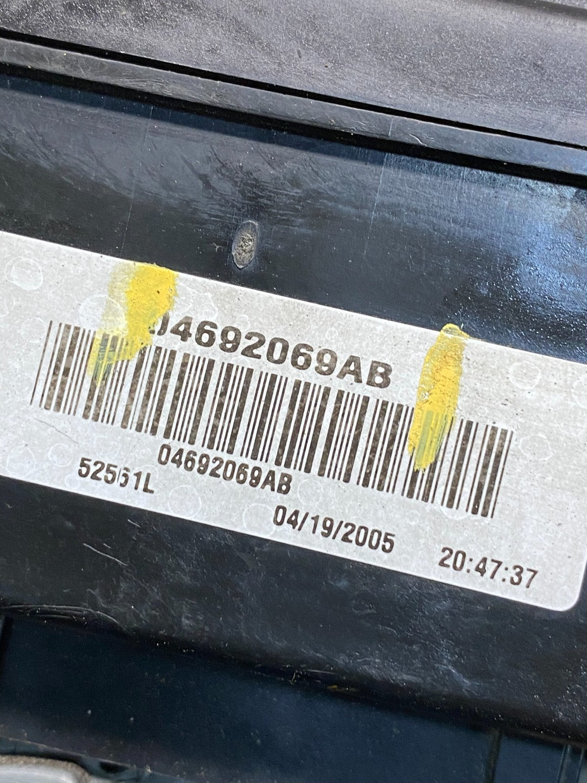 2005 Jeep Grand Cherokee Fuse Box Multi-Function Relay Module Bcm AH9604 DG4
