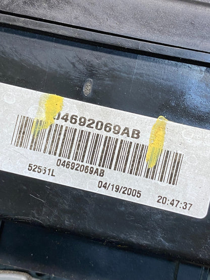 2005 Jeep Grand Cherokee Fuse Box Multi-Function Relay Module Bcm AH9604 DG4