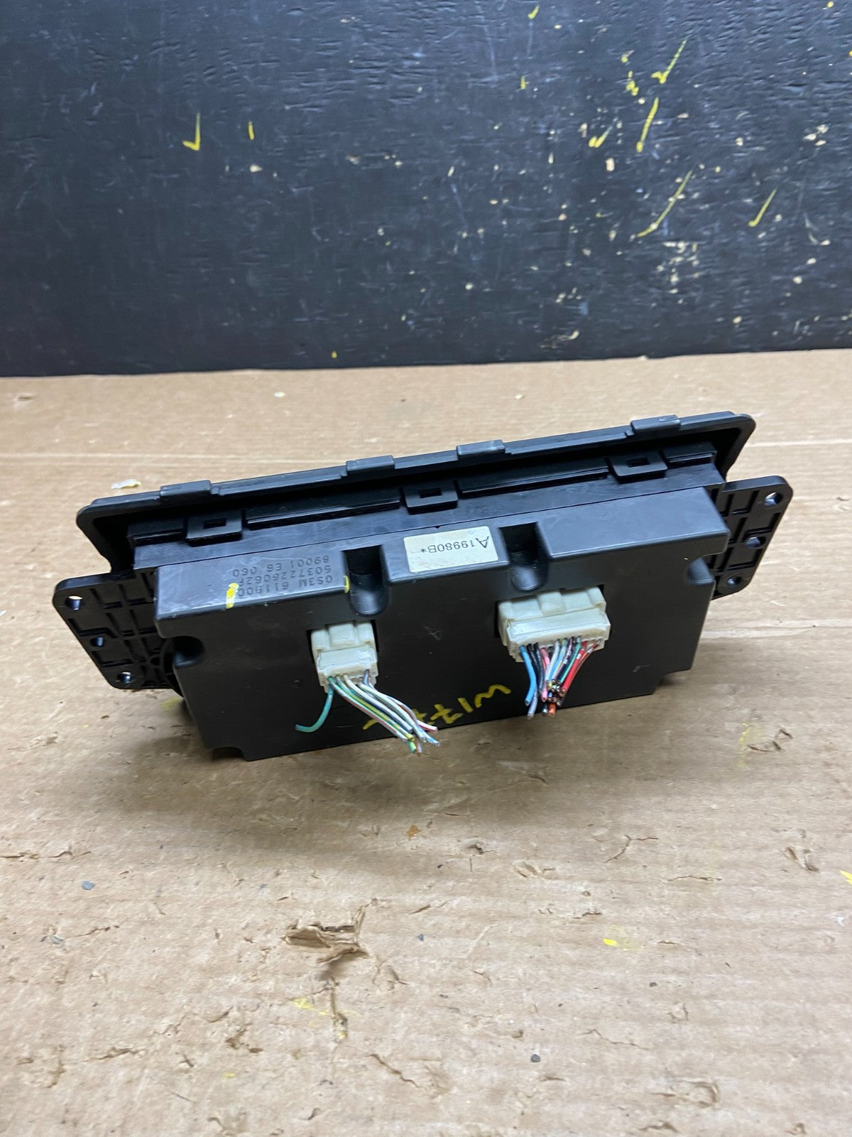 2009 - 2013 Mazda 6 A/C Manual Climate Control Panel W1772 DG3
