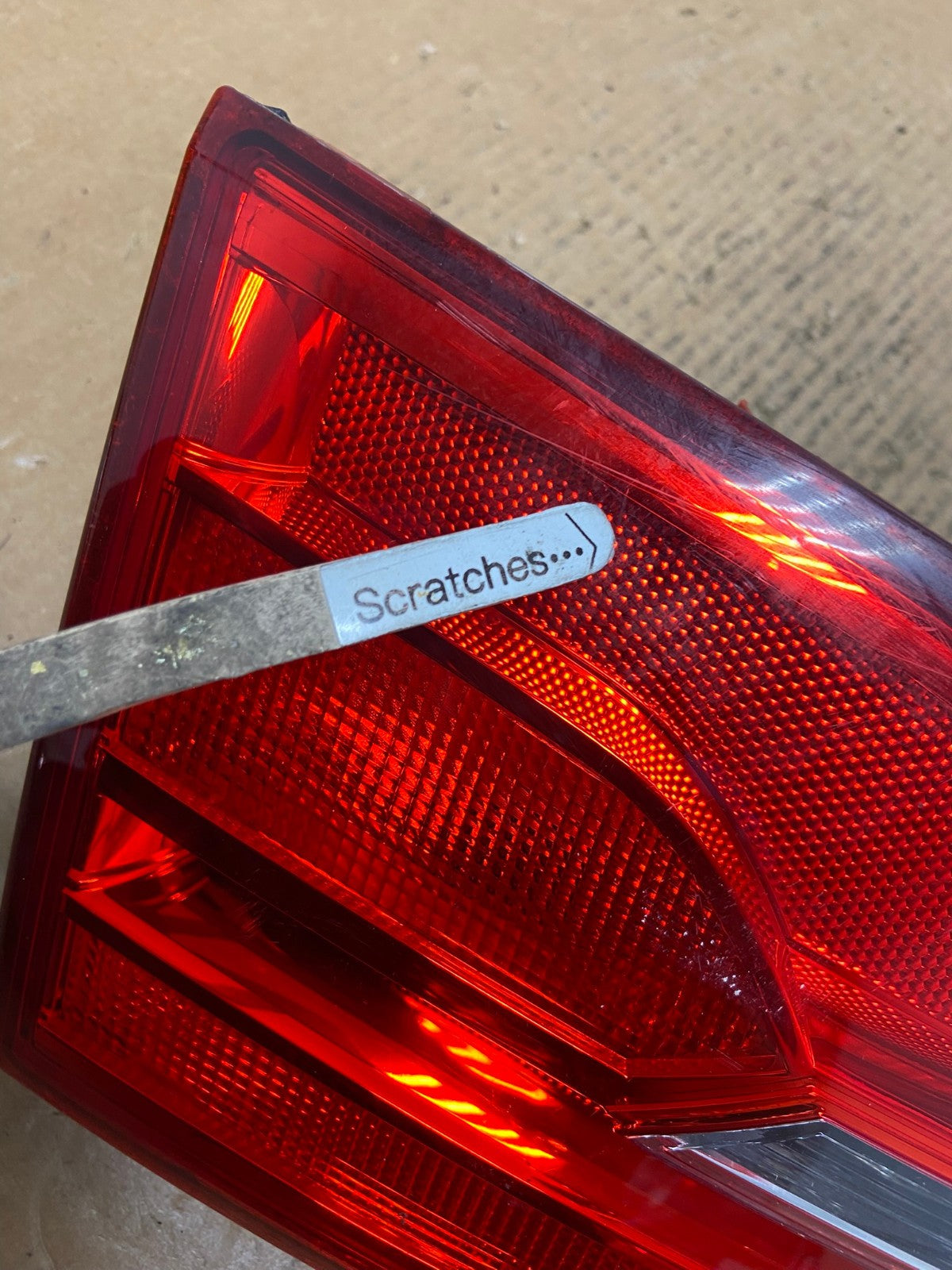 2011-2014 Volkswagen Jetta Left Driver LH Inner Trunk Tail Light AE1573 LK3