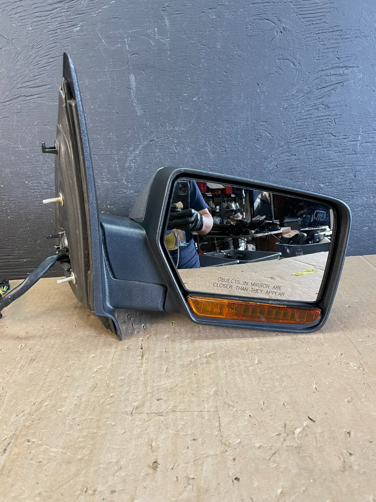 2007 to 2014 Lincoln Navigator Right Passenger Heat Door Mirror AD5904 DW8