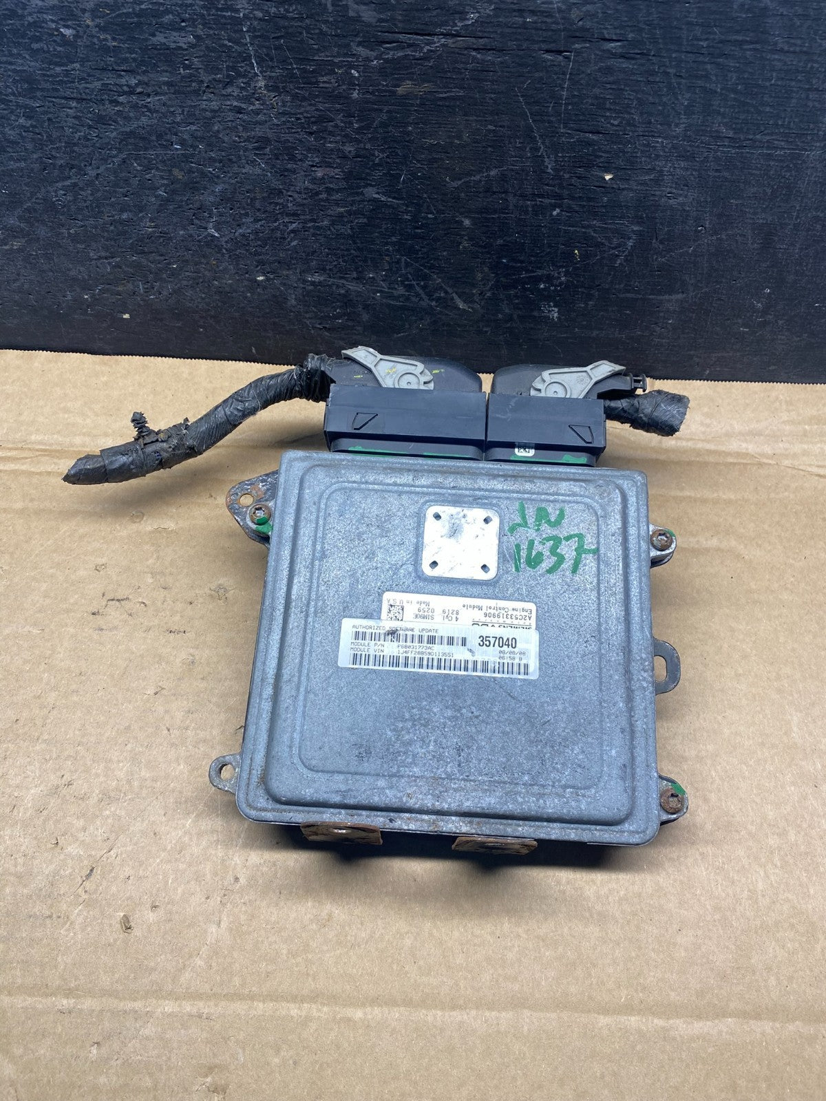 2009 Jeep Compass Patriot PCM ECM ECU Engine Computer Module AH4872 DG0