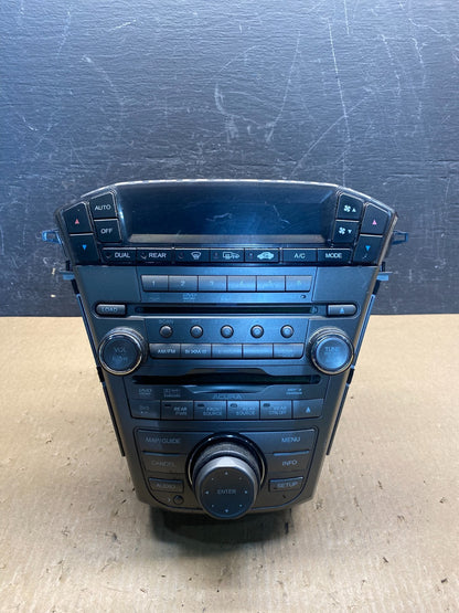 2007 to 2009 Acura Mdx Radio Stereo 6 CD Player Climate Control Pan OE AG1904 DG0