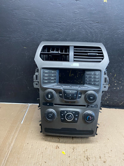 2014 2015 Ford Explorer Radio Climate Control Trim Bezel Panel OEM ab5453 DG0