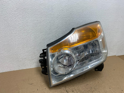 2008 - 2015 Nissan Armada Left Driver LH Headlight Halogen AE6542 DW2