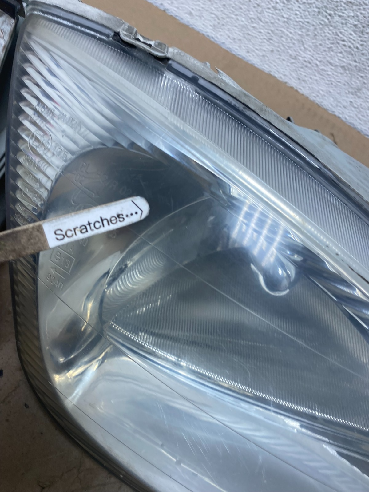 1999 to 2000 Hyundai Elantra Right Passenger Side Headlight AF4248 PS3