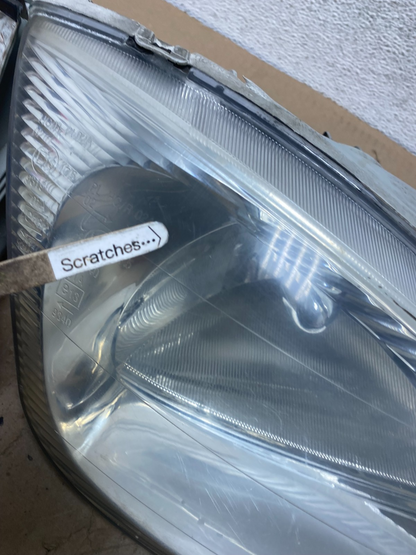 1999 to 2000 Hyundai Elantra Right Passenger Side Headlight AF4248 PS3