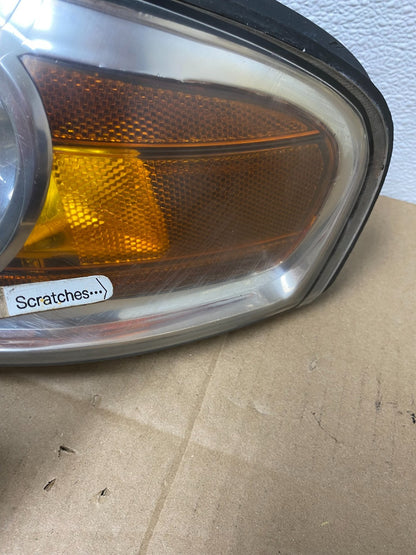 2004 - 2006 Nissan Sentra Halogen Left+Right Headlights AB8409 DW3