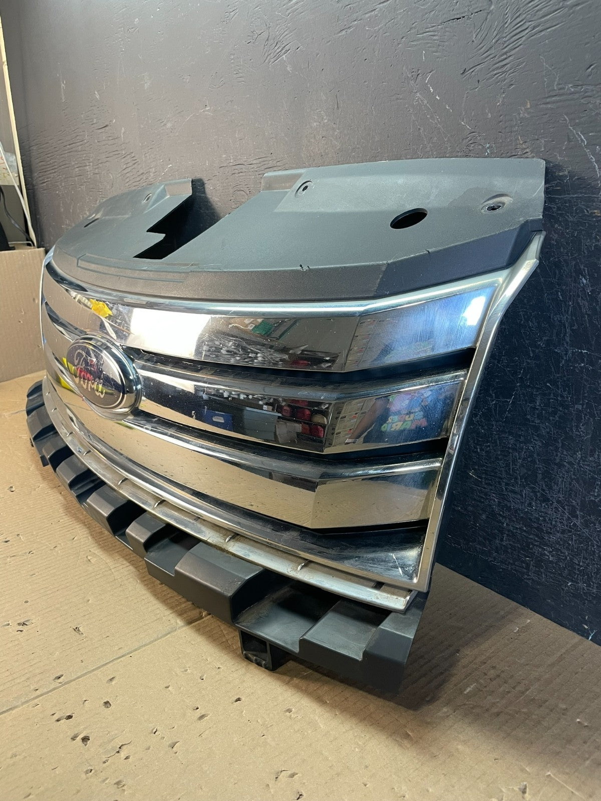 2008 to 2009 Ford Taurus X Front Upper Grill Grille Chrome ae3785 DG1