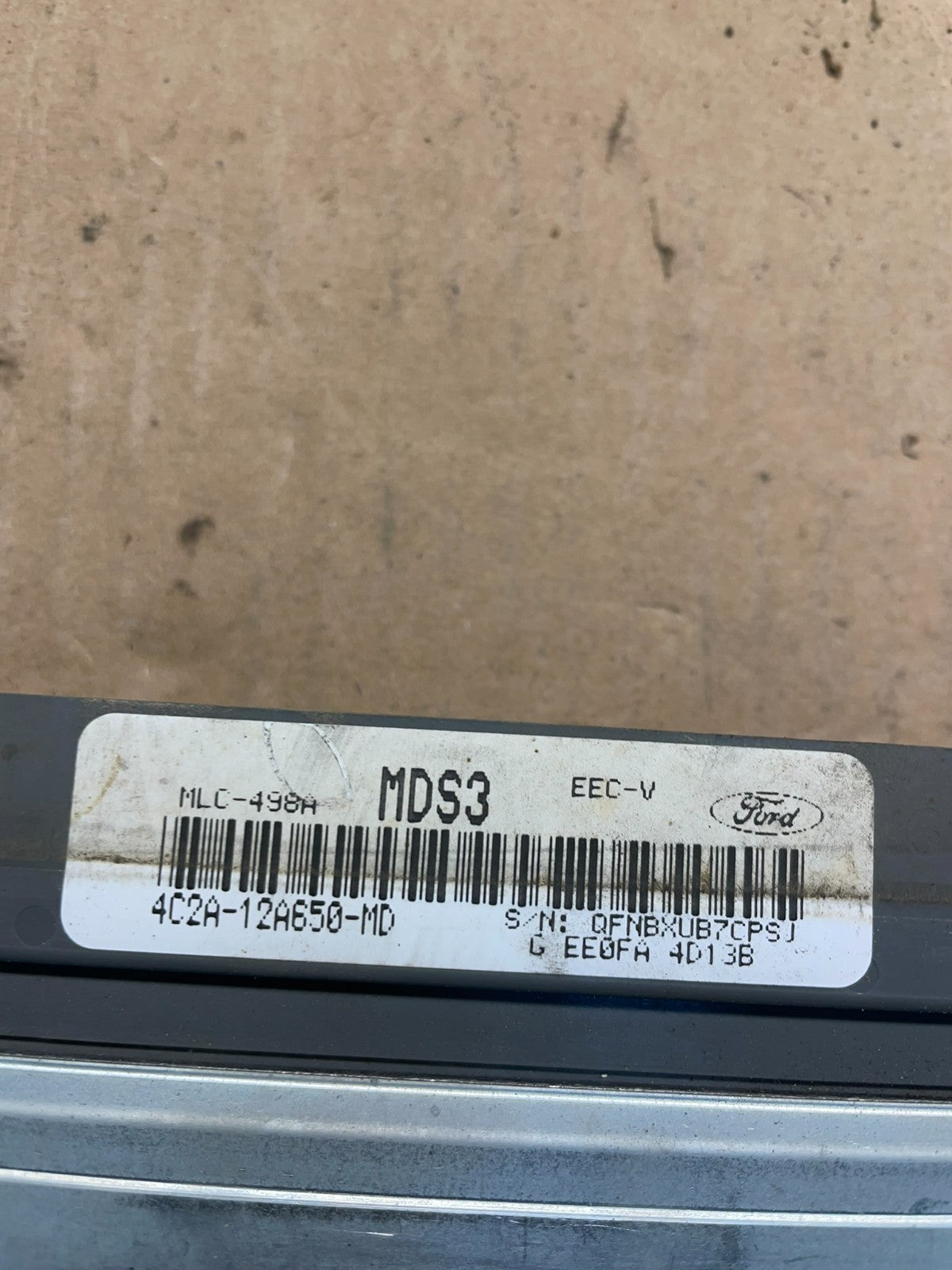 2004 Ford Van E250 4.6L Engine Control Module Unit ECU s8085 DG3