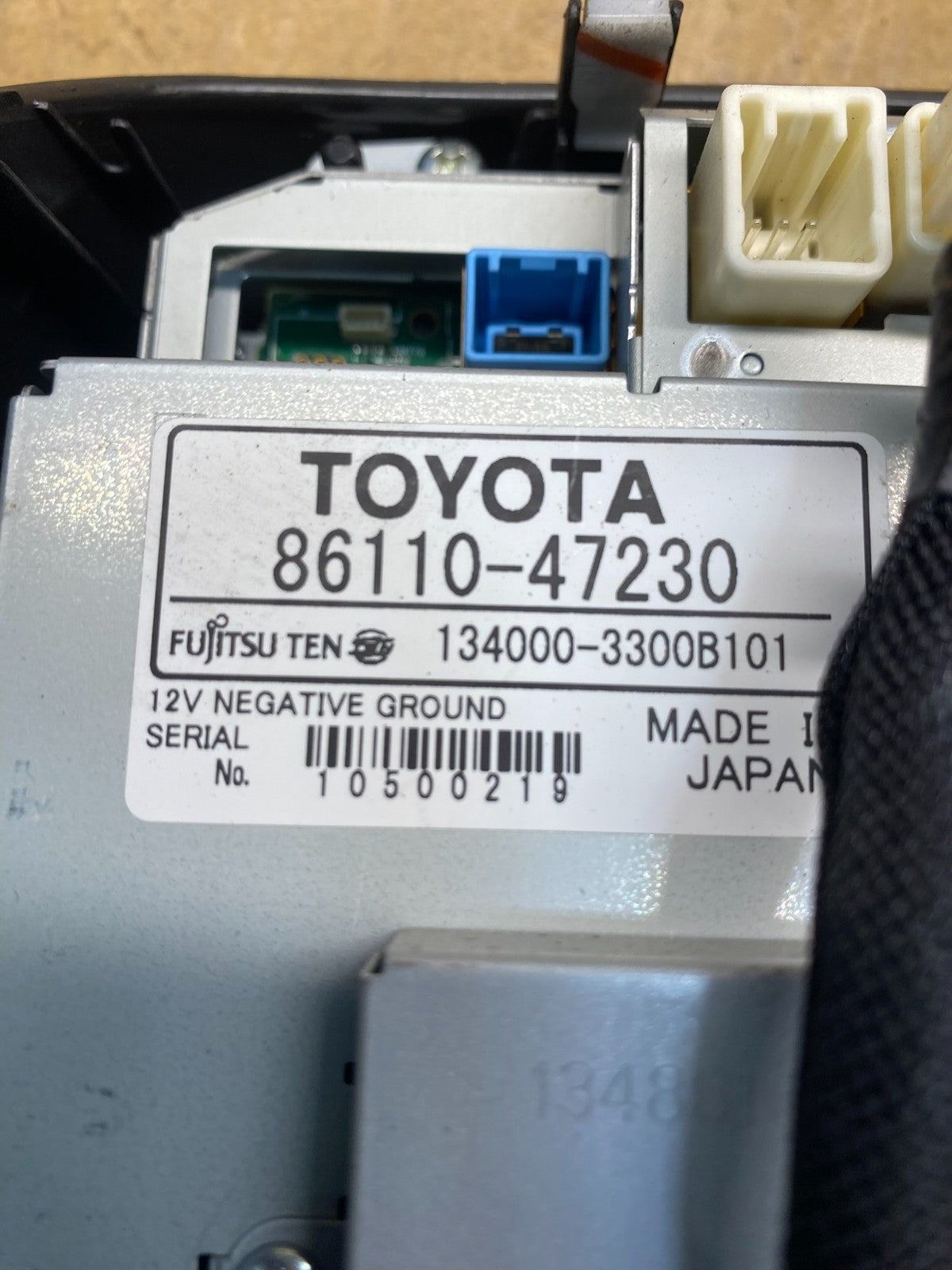 2006 to 2009 Toyota Prius Radio Stereo Receiver Screen Display AD3592 DG5