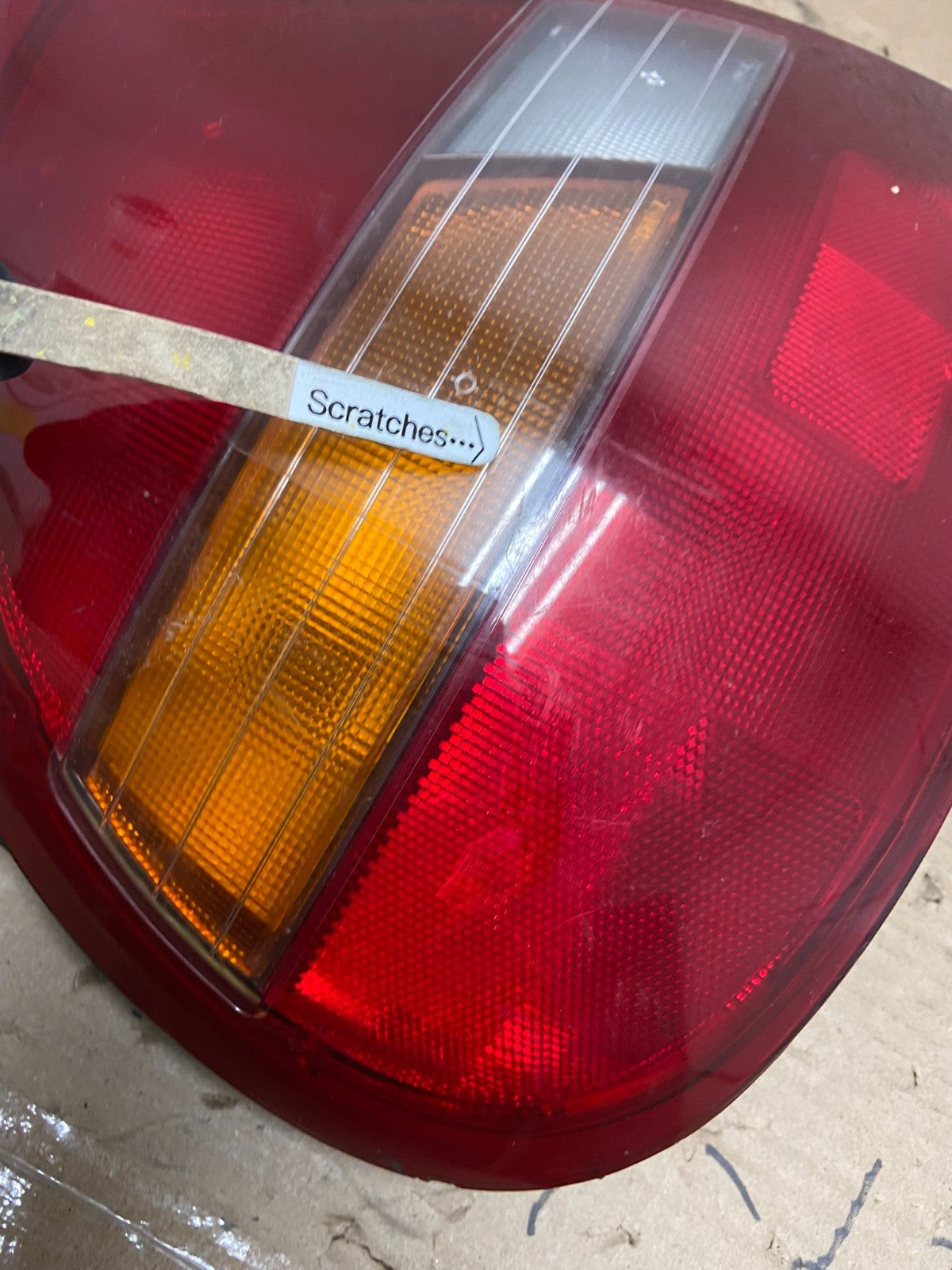 1997 to 1998 Hyundai Sonata Left Driver Side Tail Light Oem AB1456 LK3
