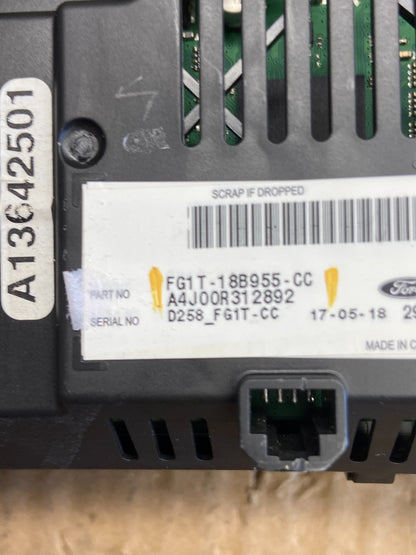 2015 to 2019 Ford Taurus 4.2" Radio Navigation Screen Module AD6834 DG5