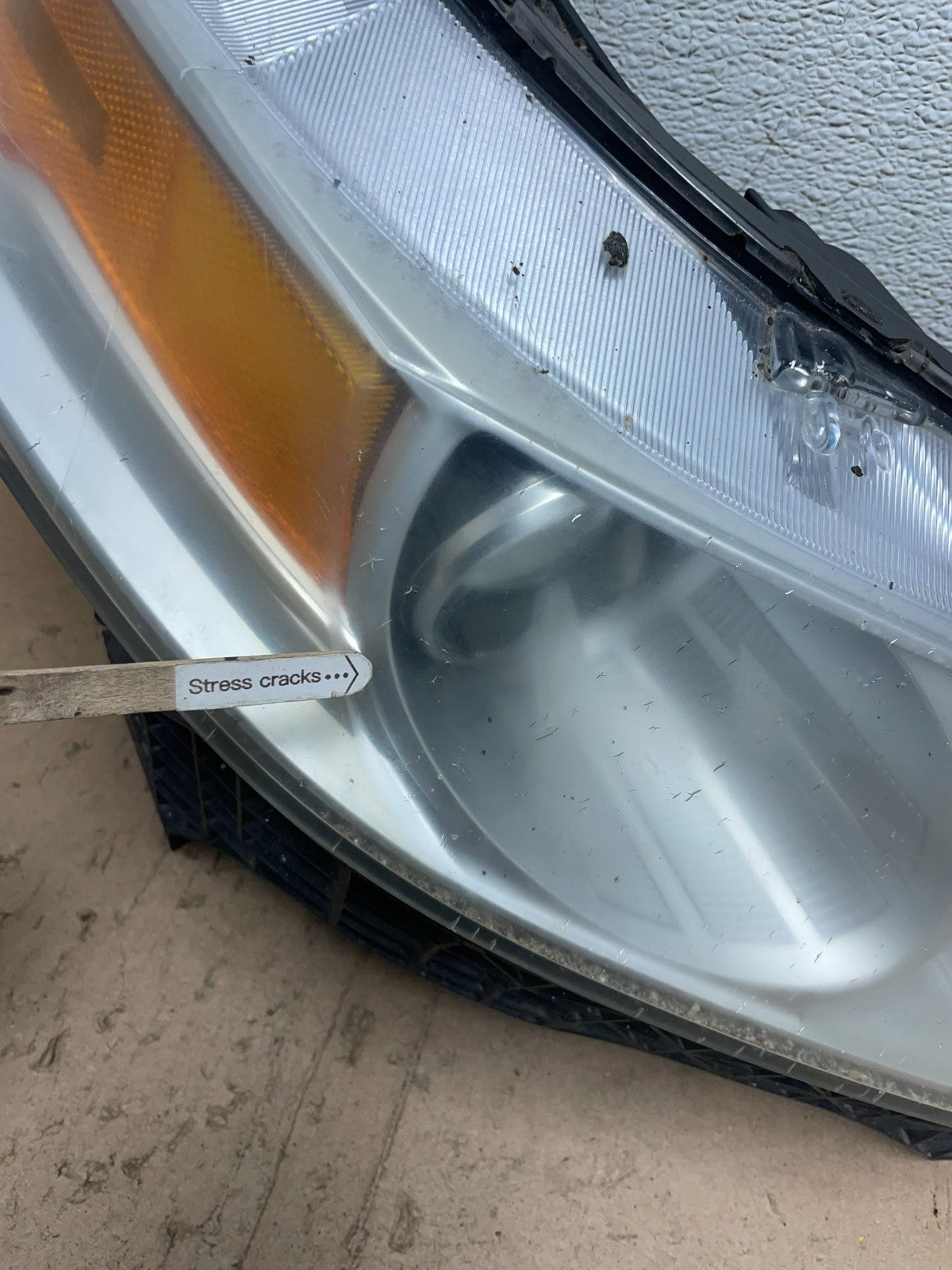 2012 to 2014 Acura TL Headlight Right Passenger Side Xenon HID Q4942 DW6