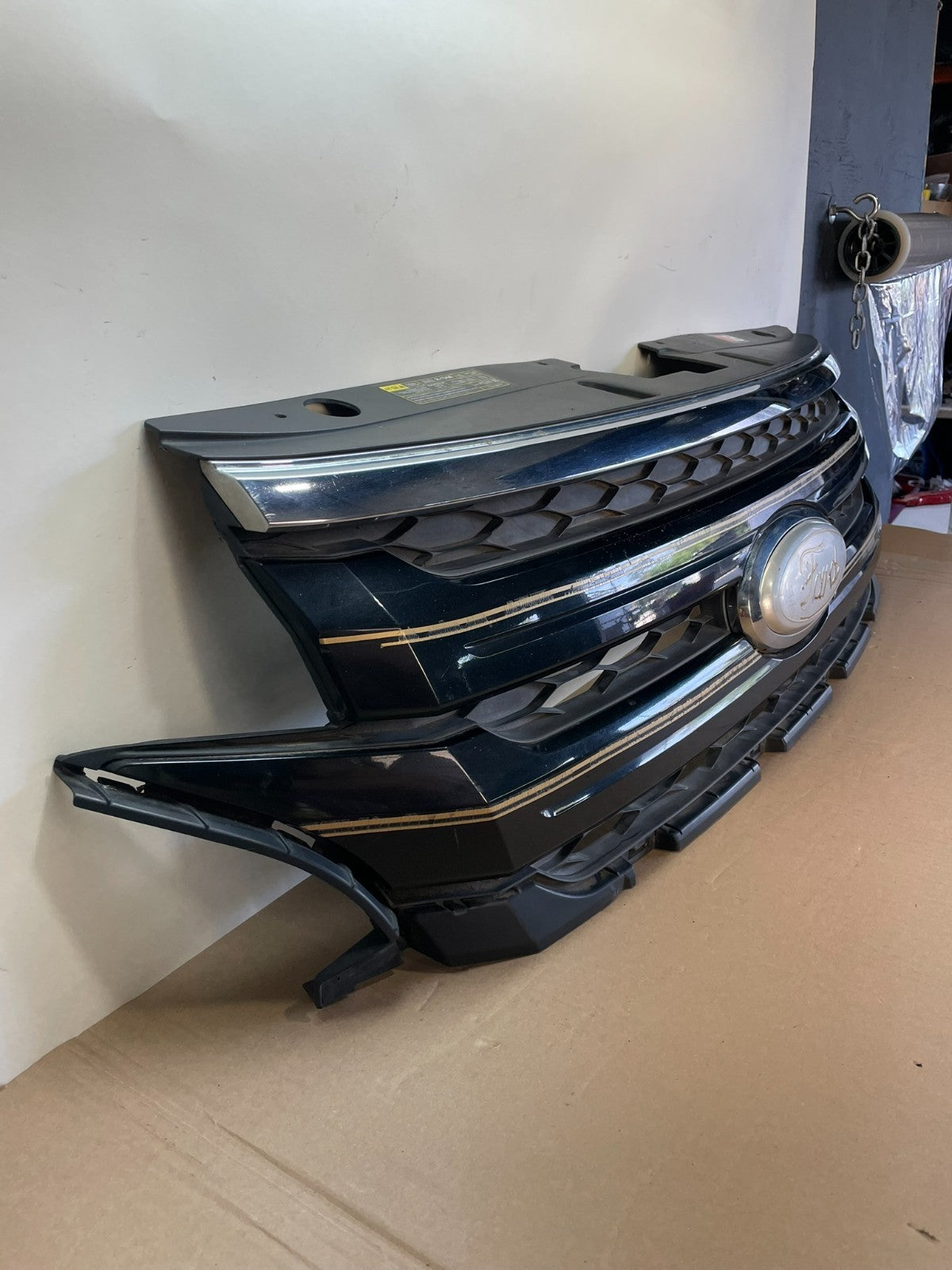 2011 2012 2013 Ford Edge Front Upper Chrome Grille Grill AI0663 DG2