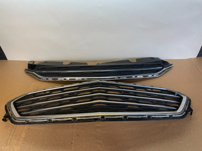 2016-2017 Chevrolet Equinox Front Upper Lower Grille Bumper Grill Set AG3010 DG0