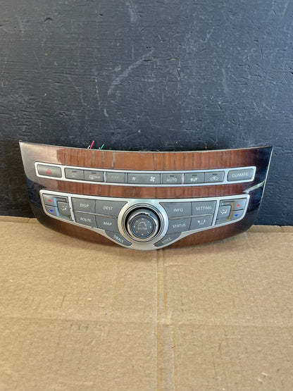 2011 2012 2013  Infiniti M37 Front Temperature Climate Control Panel ac2294 DG0