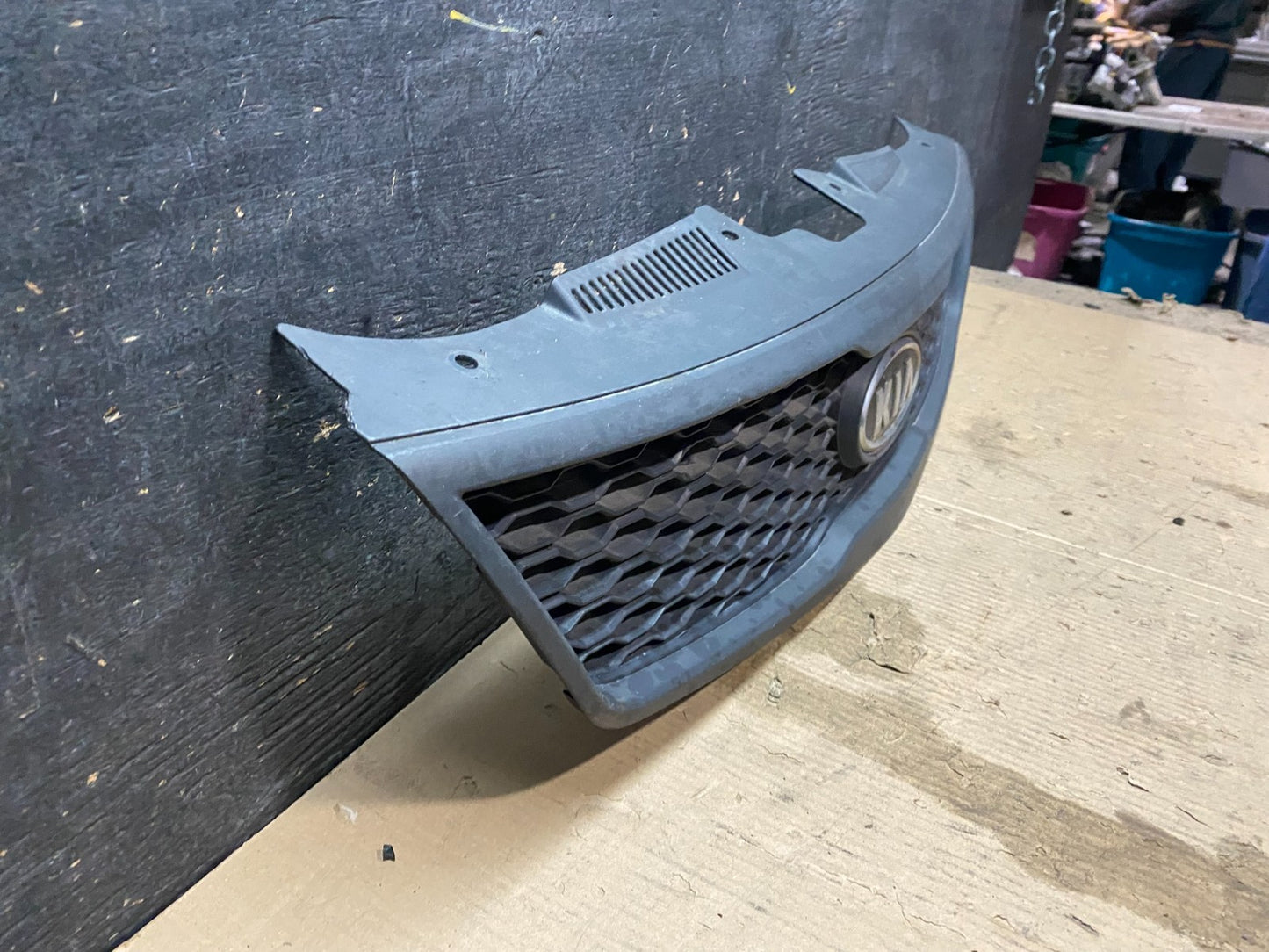 2010 to 2013 Kia Forte Koup Black Front Upper Bumper Grill Grille X3293 DG2