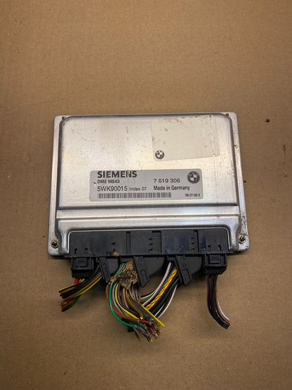 2003 to 2005 BMW X5 ECM ECU Engine Control Computer Module 7519308 AE6266 DW0