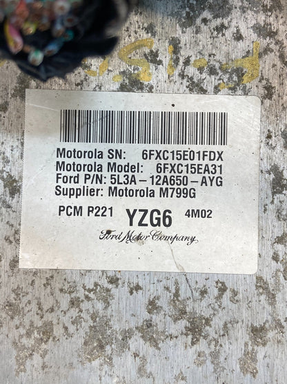 2005 Ford F-150 F150 5.4L Engine Control Unit ECU Computer Module ae4645 DG2
