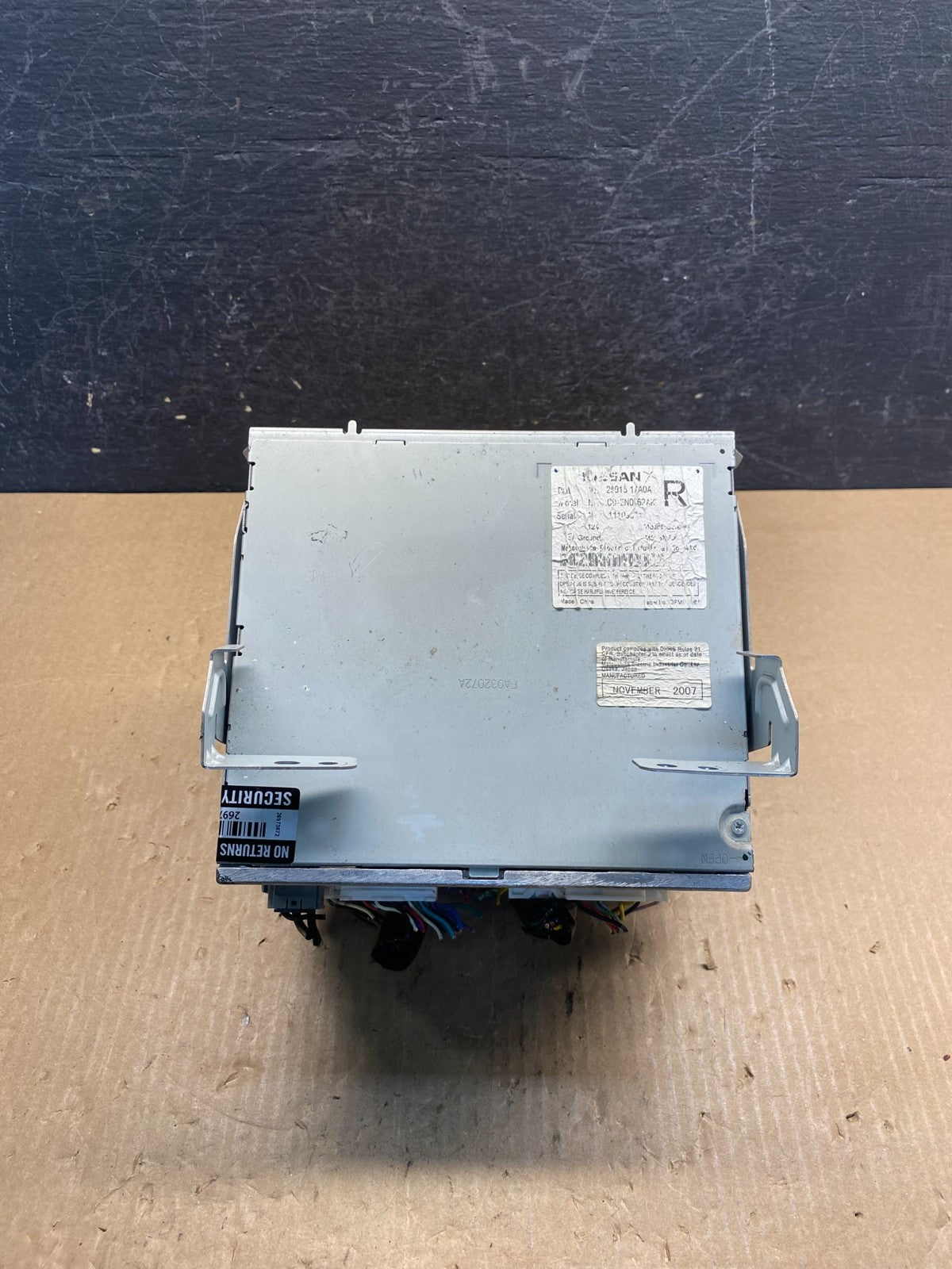 2009 - 2010 Nissan Murano Maxima M35 M37 BOSE Radio CD Navigation AG1898 DG3
