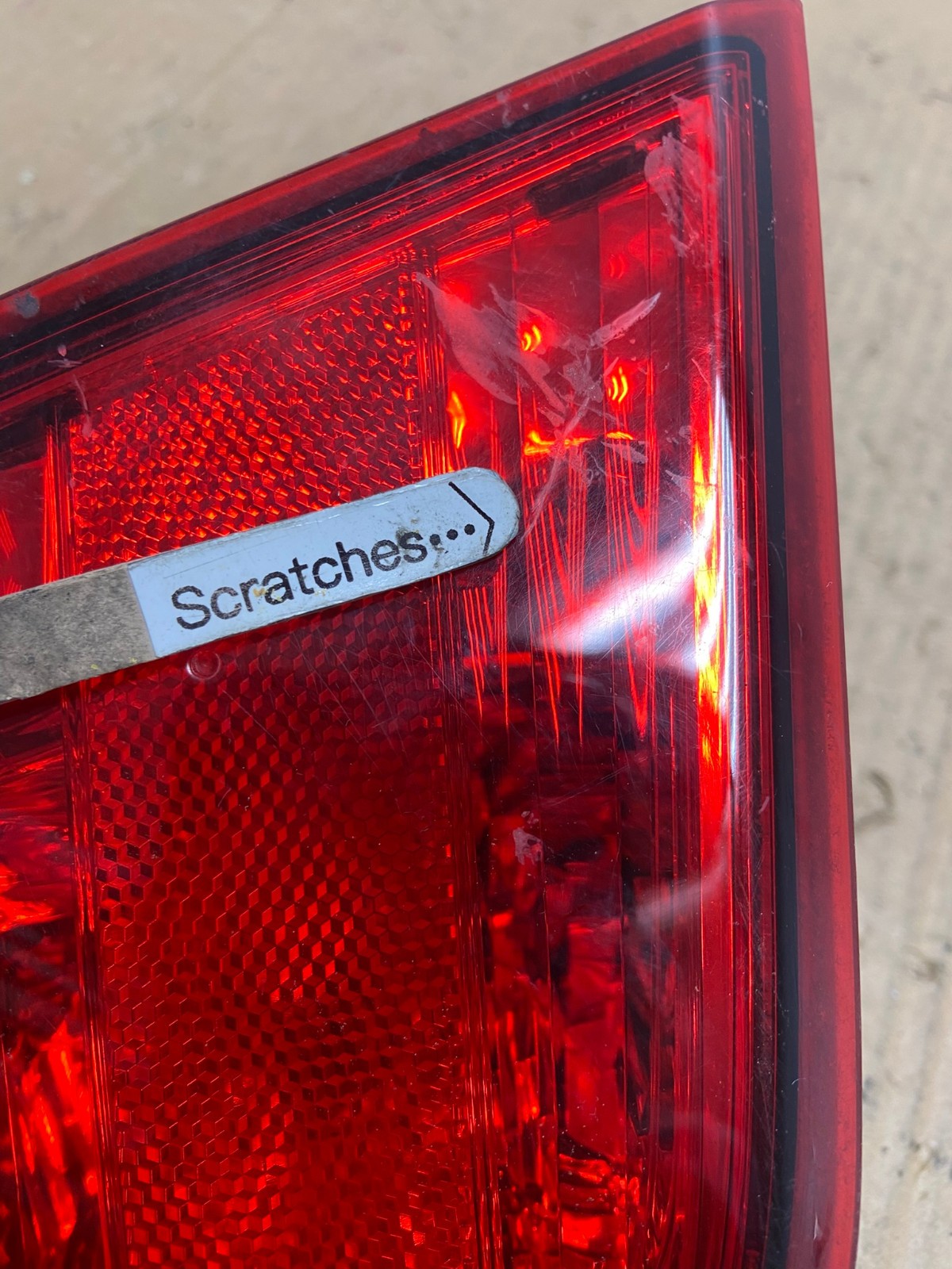 2010-2014 Subaru Legacy Left Driver LH Side Tail Light Inner AD2538 LK3