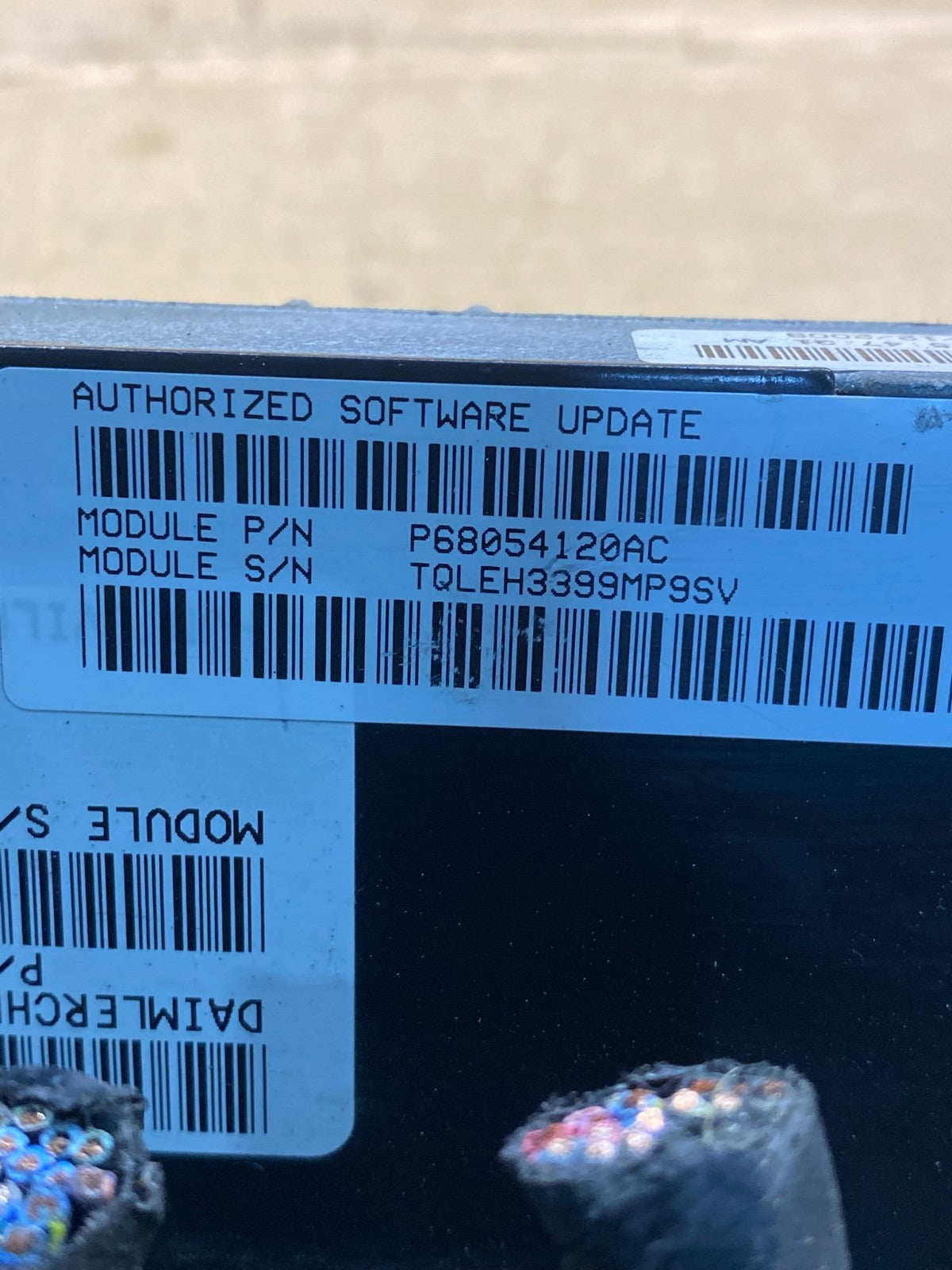 2008 2010 Dodge Magnum Charger 300 Engine Control ECU P68054120AC AD3479 DG2