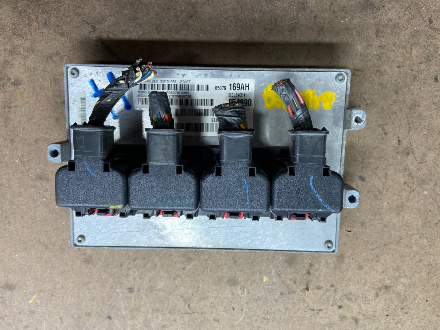 2009 Dodge Durango 5.7 Computer Engine Computer PCM ECU p05079169ah M7497 PS0
