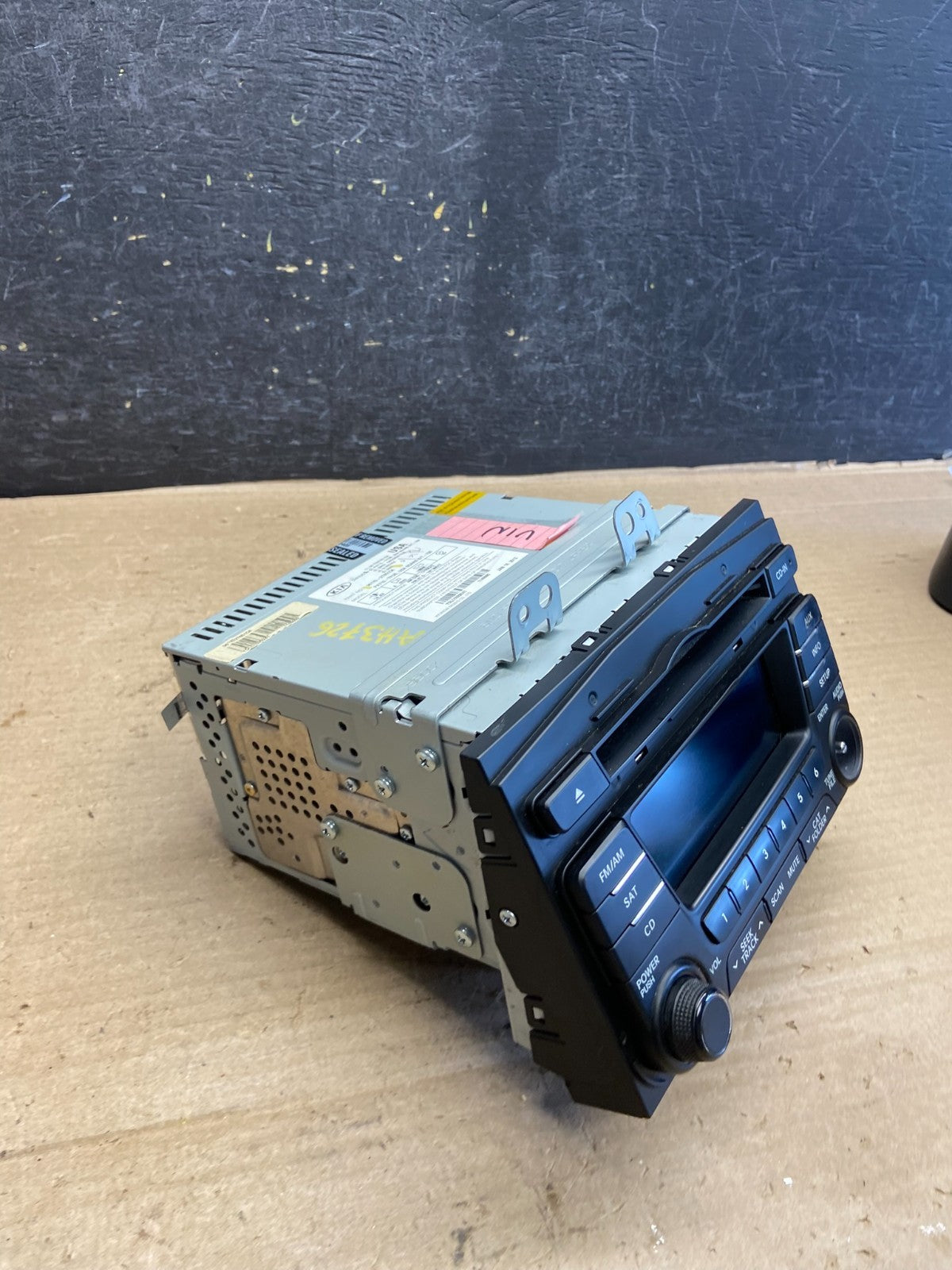 2011 2012 2013 Kia Optima Am Fm Cd Player Radio AH3726 DG2