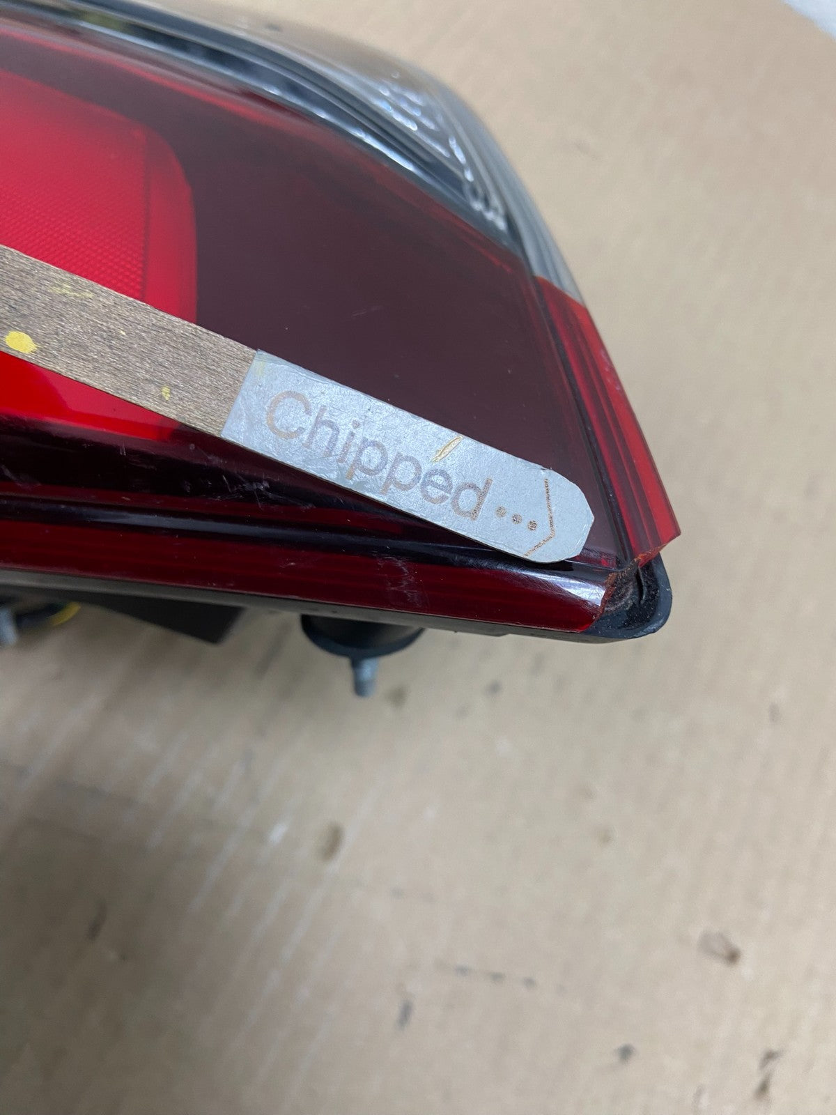 2017 - 2020 Nissan Rogue Inner Right Passenger RH Side Tail Light AI9457 LK4