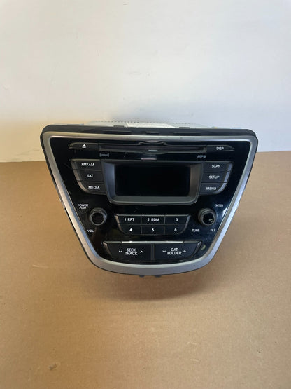 2014 2015 2016 Hyundai Elantra Am Fm Cd Player Radio Receiver AF5579 DG0