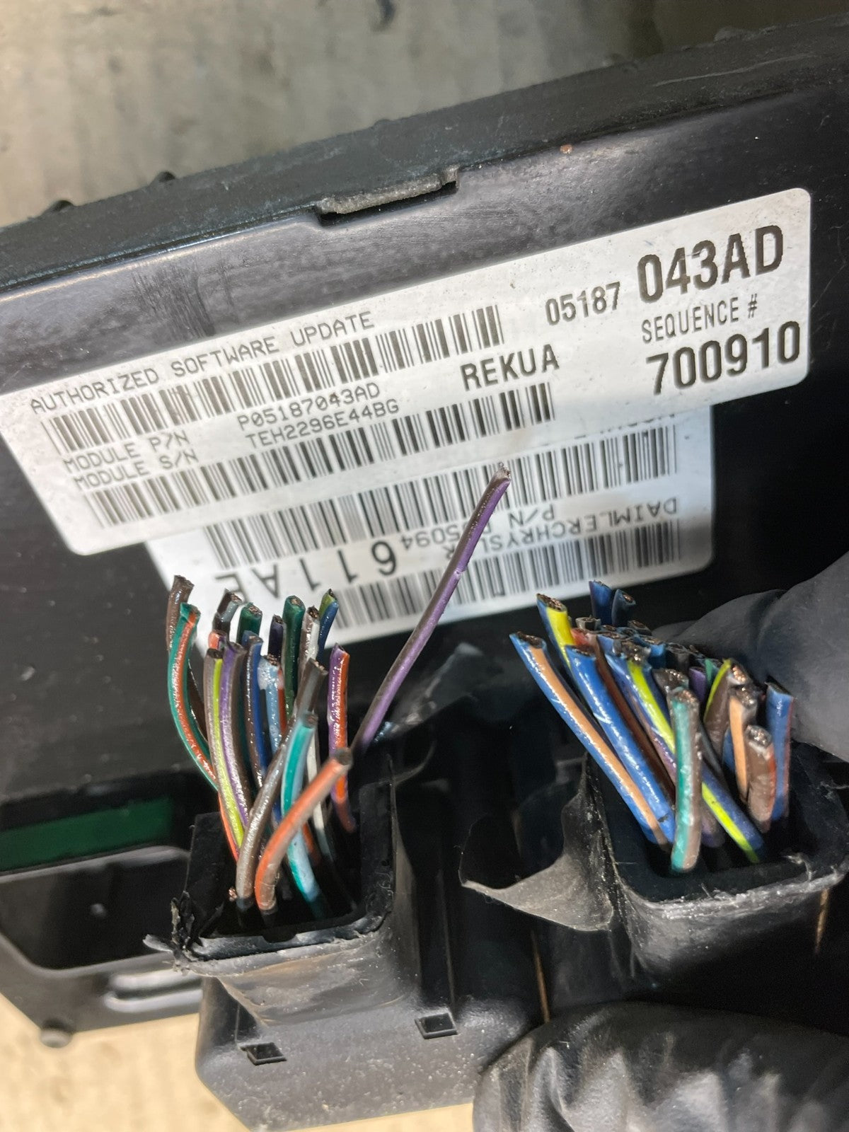 2007 Jeep Grand Cherokee  Commander 3.7L Engine Computer ECU PCM OEM X0546 DG3