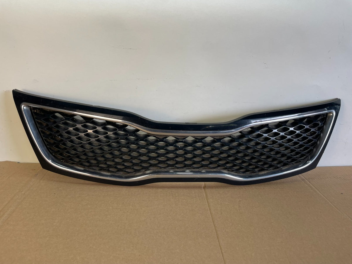 2014 2015 Kia Optima Front Upper Grille Grill Black Chrome AH6066 DG0
