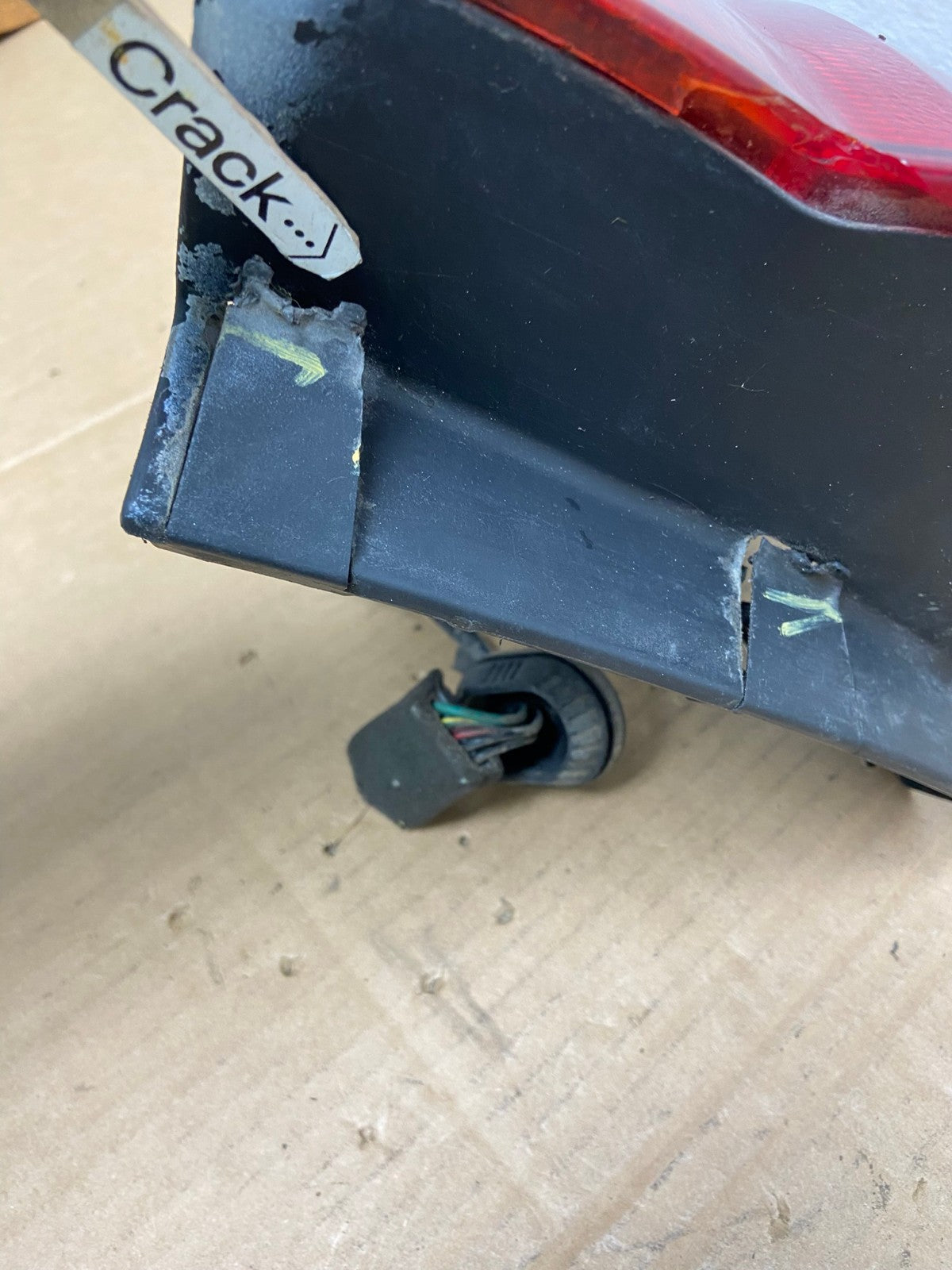 1999 2000 2001 Honda Odyssey Left Driver LH Side Tail Light AC7508 LK6