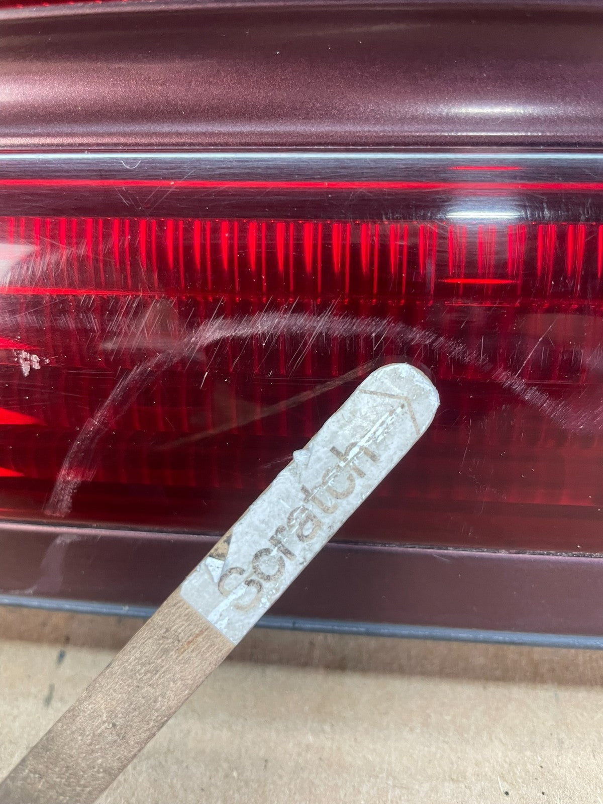 1996 to 1997 Infiniti i30 Rear Trunk Center Panel Tail Light AF8780 DG3