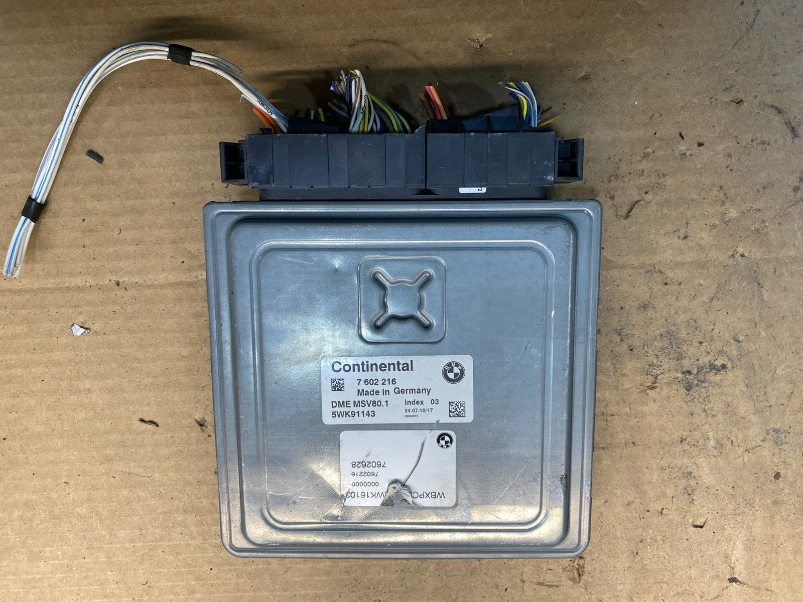 2007 to 2011 Bmw 328i X3 Ecm Ecu Engine Computer Module AD9795 DW1