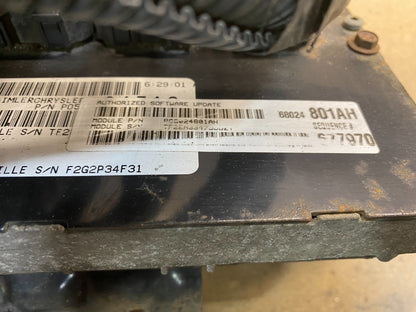 2008 - 2009 Dodge Caravan Engine Computer ECU ECM aa7674 DG3