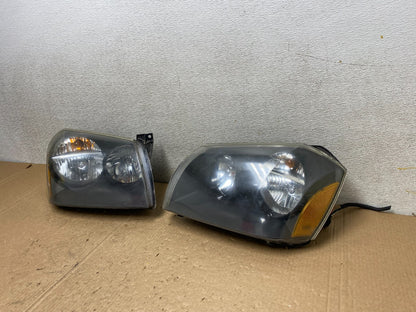 2005 2006 2007 Dodge Magnum Left+Right Side Headlights Oem V3020 DW1