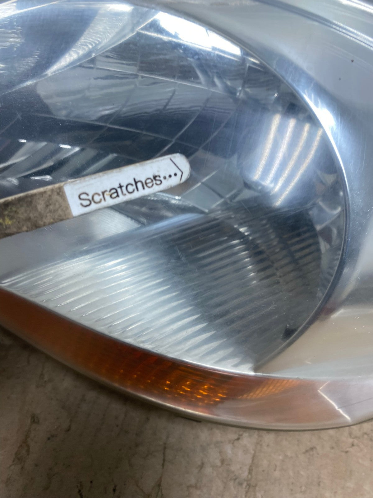 2007 2008 2009 Toyota Yaris Left Driver LH Halogen Headlight AF4240 LK3