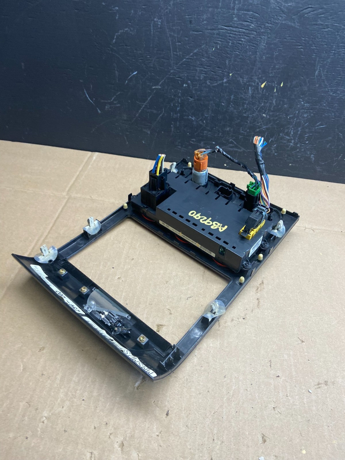 2004 to 2008 Ford F150 Radio Climate Dash Bezel Surround Black AB9290 DG4