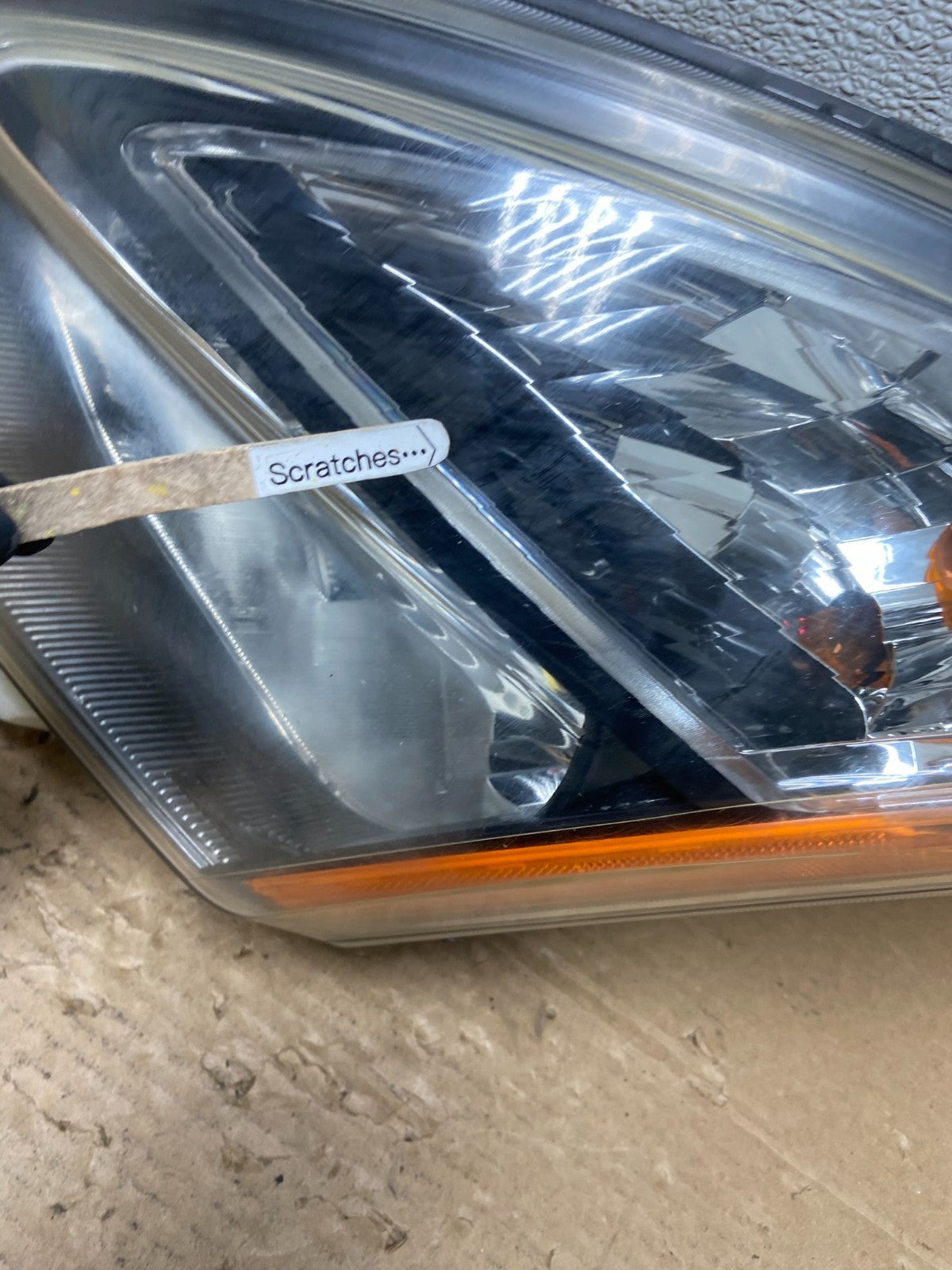 2008 to 2013 Nissan Rogue Left Driver LH Halogen Headlight Oem AB4652 DW3